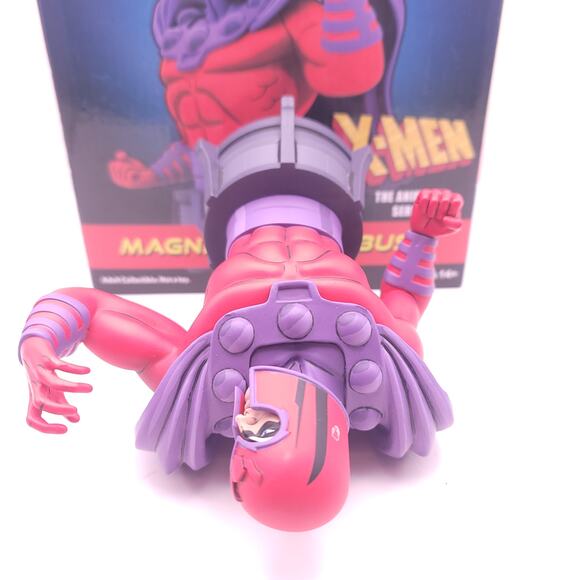 Marvel X Men The Animated Series Magneto Resin Bust Diamond Select Toys - Picture 10 of 10